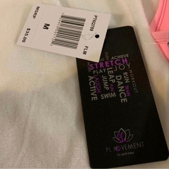 Pink Lotus Sports Bra - Picture 5 of 7